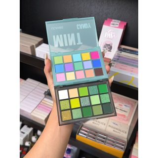 Bảng Phấn Mắt UCANBE 15 Ô Tông Màu Đa Dạng, Nổi Bật, Tiện Lợi Bright Shimmer Matte Glitter