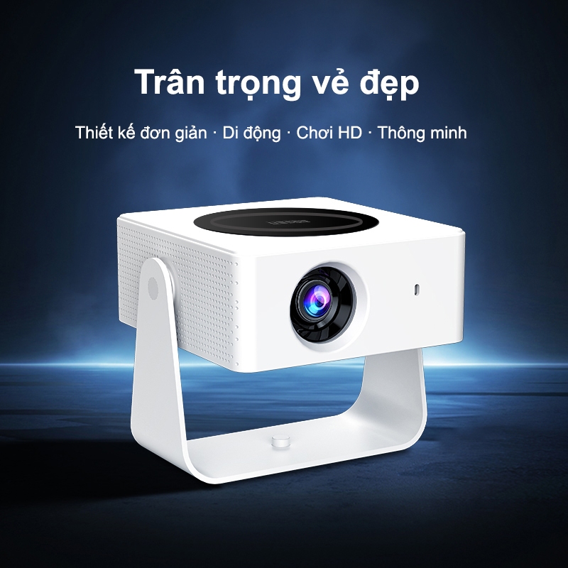 Dosen Pro Máy chiếu T1 Pro Full HD 1080P 4K mini Android 13 WiFi 2,4/5G Bluetooth Kết nối điện thoại laptop ios xem phim | BigBuy360 - bigbuy360.vn