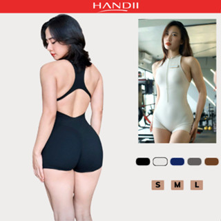 Set JUM thể thao SEY Short Body Suit chất creora, hiệu ứng cào lông co giãn mềm mịn cao cấp "HANDII"