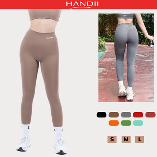 Quần legging tập gym nữ Tomtiger BUM co giãn 4 chiều thoải mái, bề mặt vải mềm mịn "HANDII"