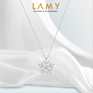 Dây chuyền bạc LAMY bông tuyết Snowflakes Necklace Silver 6065