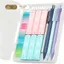 Set Bút Chì Kim 0.7mm Pastel Kèm Ruột Chì & Tẩy – Bộ Văn Phòng Phẩm Học Tập Cao Cấp Tone Màu Dễ Thương