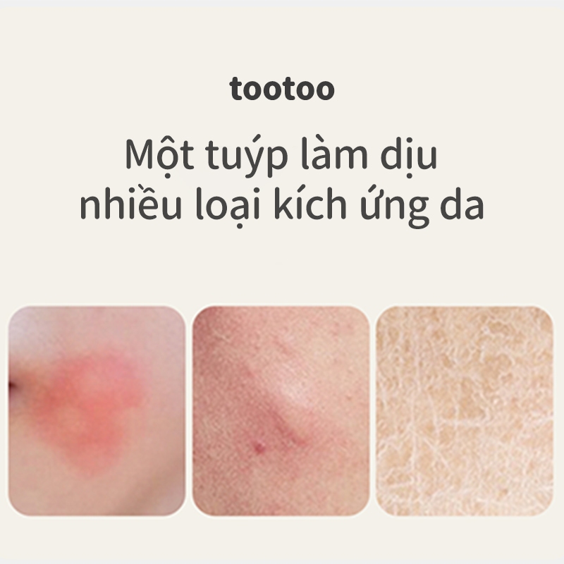 tootoo Thanh sáp dưỡng da làm dịu và bảo vệ giảm ngứa, 8 lần hoạt chất Tử thảo dưỡng ẩm da 6.5g