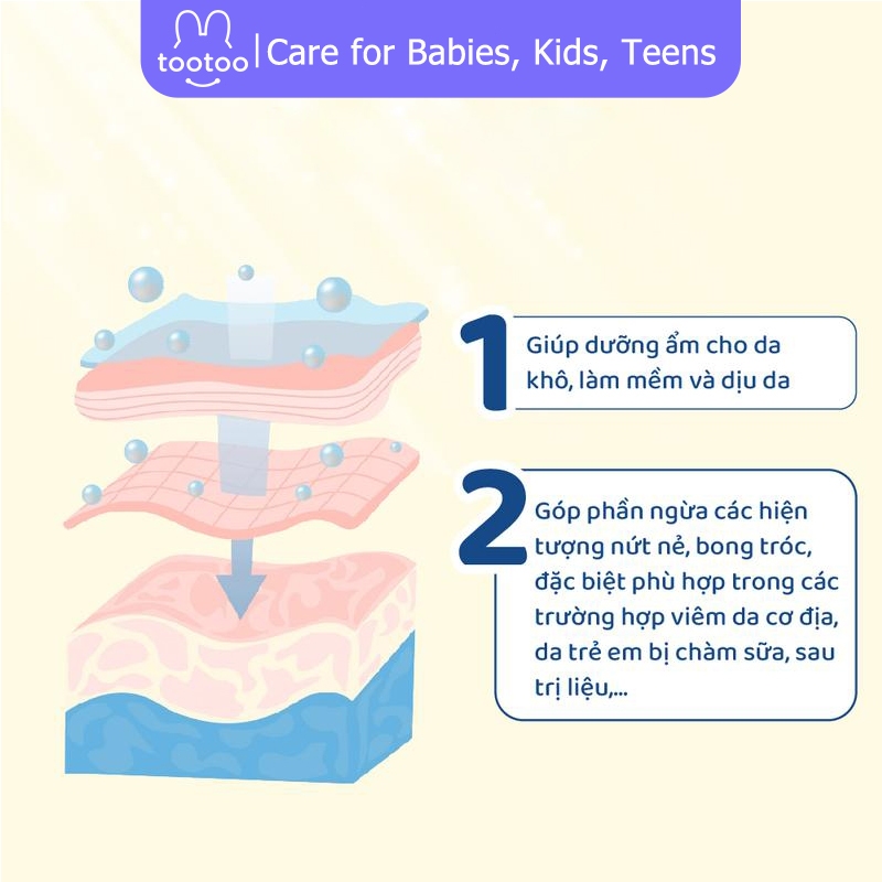tootoo Thanh sáp dưỡng da làm dịu và bảo vệ giảm ngứa, 8 lần hoạt chất Tử thảo dưỡng ẩm da 6.5g