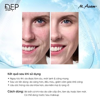 Xịt dưỡng phục hồi và cấp ẩm 100ml M.ASAM AQUA INTENSE HYDRO SPLASH FACE SPRAY | M.Asam Việt Nam