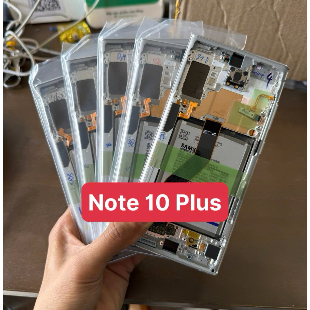 Màn hình Note 10 Plus new khung kèm pin | Shopee Việt Nam