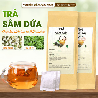 Trà sâm dứa, vị ngọt dịu, đậm vị trà, hương sâm dứa, thanh mát, giải khát, phù hợp mọi lứa tuổi