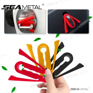 SEAMETAL Khóa cửa ô tô Giảm xócPad Dải silicon Buckel ProtectorSound Damper Buffer Deadener