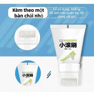 Sơn sửa tường, sửa chữa vết bẩn trên tường, sơn có độ dính cao, đi kèm con lăn mini, dễ sử dụng