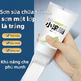 Sơn sửa tường, sửa chữa vết bẩn trên tường, sơn có độ dính cao, đi kèm con lăn mini, dễ sử dụng