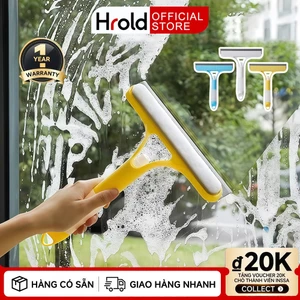 Cây Lau Kính Đa Năng 3 Trong 1 Có Bình Xịt Tiện Lợi 3-in-1 Design Màu Vàng Xanh Dương Trắng