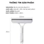 Cây Lau Kính Đa Năng 3 Trong 1 Có Bình Xịt Tiện Lợi 3-in-1 Design Màu Vàng Xanh Dương Trắng