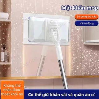 Cây lau kẹp khăn đa năng Bản Lớn GREENSINDOOR 92cm Cây lau nhà lười