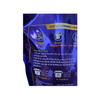 Nước giặt xả 5n1 Swat Romantic túi 2.2 kg