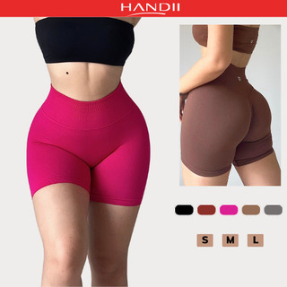 Quần tập gym nữ TOMTIGE Short Scrunch V2 det kim co giãn cao cấp "HANDII"