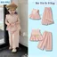 Set Bộ Bé Gái, Đồ Bộ Phong Cách Tiểu Thư Nhẹ Nhàng Chất Liệu Cotton Mềm Mại
