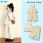 Set Bộ Bé Gái, Đồ Bộ Phong Cách Tiểu Thư Nhẹ Nhàng Chất Liệu Cotton Mềm Mại