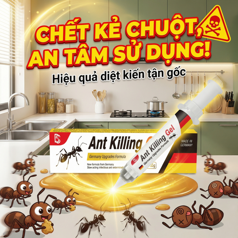 🐜 Chuyên gia diệt kiến, tiêu diệt cả tổ ngay lập tức! 🐜Gel diệt kiến diệt kiến thuốc diệt kiến sinh học 35g