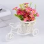 Giỏ đan bằng tre Xe đạp xe ba bánh Giỏ hoa trang trí Đồ trang trí mỹ nghệ