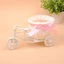 Giỏ đan bằng tre Xe đạp xe ba bánh Giỏ hoa trang trí Đồ trang trí mỹ nghệ