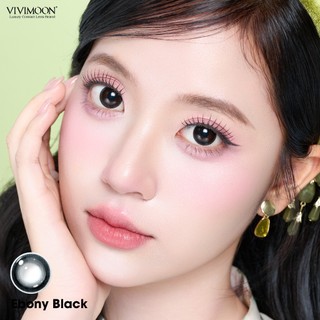 [Giá 1 chiếc - 1 bên mắt] VIVIMOON lens 1 ngày khóa ẩm độ cận từ 0 đến 8 Mocha Brown/ Peony Pink/Caramel/Ebony Black