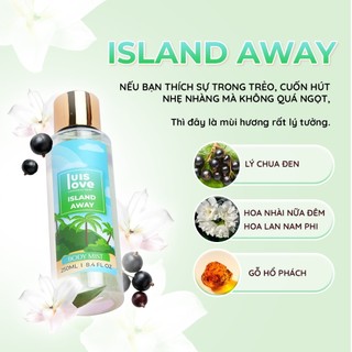 [MUA 2 TẶNG 2]Body Mist LuisLove 240ml Tặng Kèm 2 Chai Lăn Dưỡng Thơm -Combo Thơm Cả Ngày