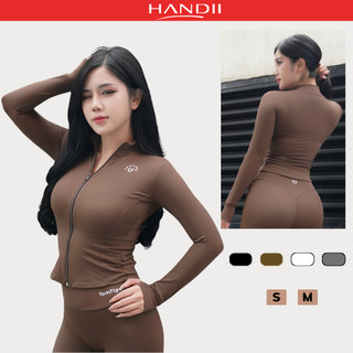 Áo khoác Tomtiger Jacket 24 thể thao nữ mềm mịn, co giãn thoải mái"HANDII"
