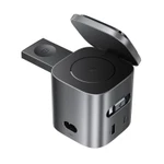 Trạm sạc nhanh để bàn ACEFAST Z9 GaN 80W 6 trong 1 đa năng, tích hợp cáp USB-C, củ sạc adapter chân EU — ảnh 5