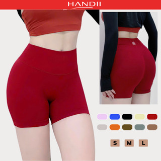 Quần tập thể thao SEY Impact short chất dêt, tập gym,yoga... tôn dáng co giãn cao cấp "HANDII"