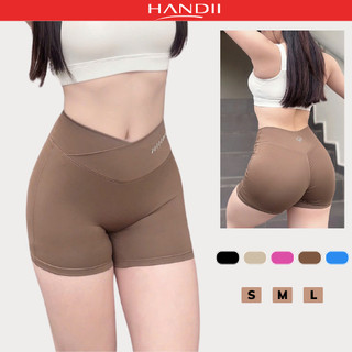 Quần tập thể thao Tomtiger V Waist Short mềm mịn co giãn thoải mái "HANDII"