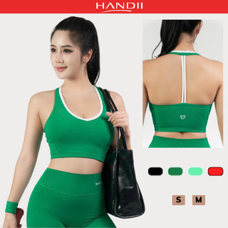 Áo bra thể thao Tomtiger Haven, áo tập gym,yoga... poly co giãn mềm mịn"HANDII"