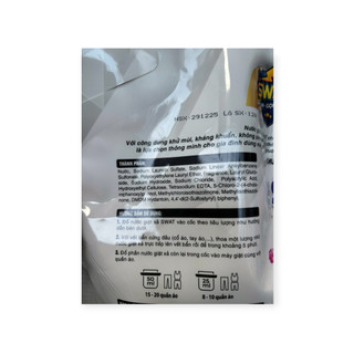 Nước giặt xả Swat chuyên gia cửa trước túi 2.2kg