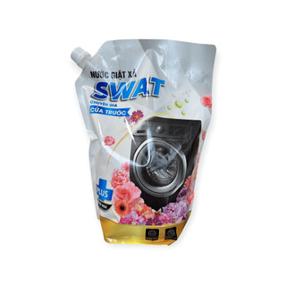 Nước giặt xả Swat chuyên gia cửa trước túi 2.2kg