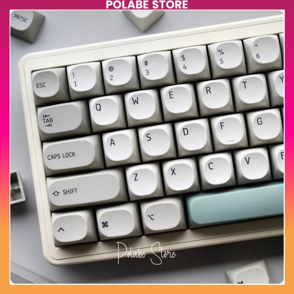 Keycap MA Retro Basic MA profile Keycap máy tính cổ điển bàn phím cơ ...
