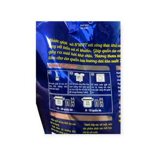 Nước giặt xả Swat phơi trong nhà khử mùi ẩm mốc 2.2kg
