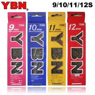 [Bác sĩ Xe Đạp] Sên/Xích Xe Đạp YBN MTB Road 8/9/10/11/12 Speeds Líp 8/9/10/11/12 Tốc Độ, Số Mắc Xích 116, Master Link