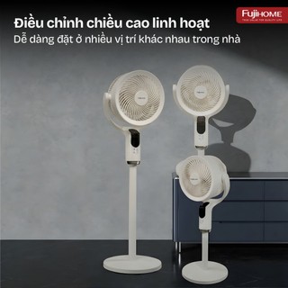 Quạt tuần hoàn không khí điều khiển bằng giọng nói Fujihome CFR04-VOICE Thiết kế sang trọng–Hiện đại