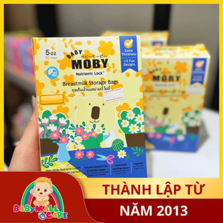 Túi Trữ Sữa Moby Babymall & Care 150ml/240ml (Hộp 24 Túi) Thái Lan