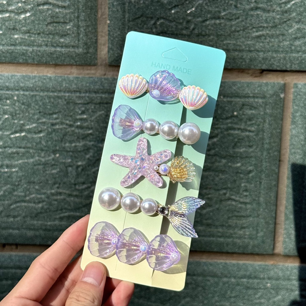 Set Cặp Tóc Phụ Kiện Đi Biển ❤️(order 7-10n