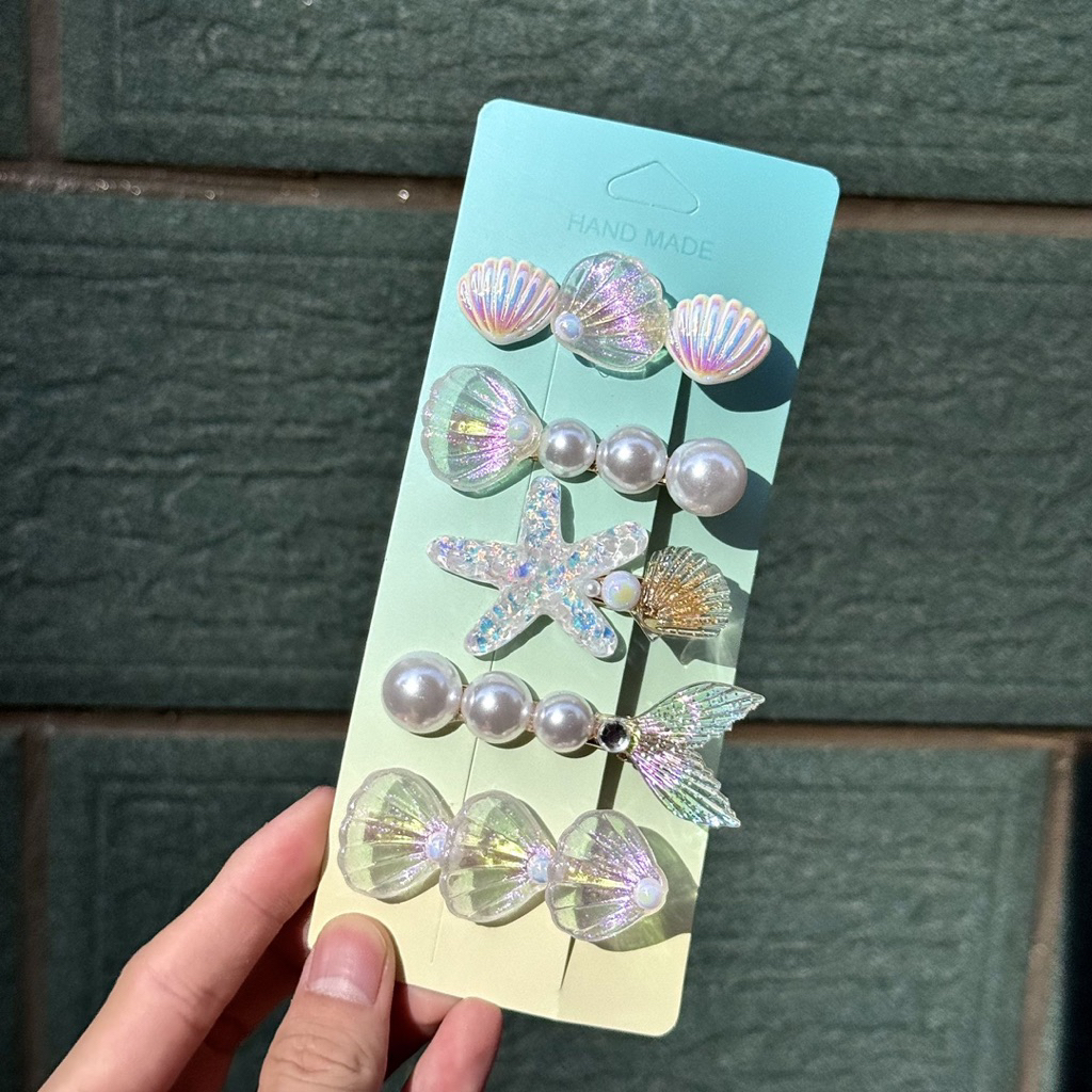 Set Cặp Tóc Phụ Kiện Đi Biển ❤️(order 7-10n