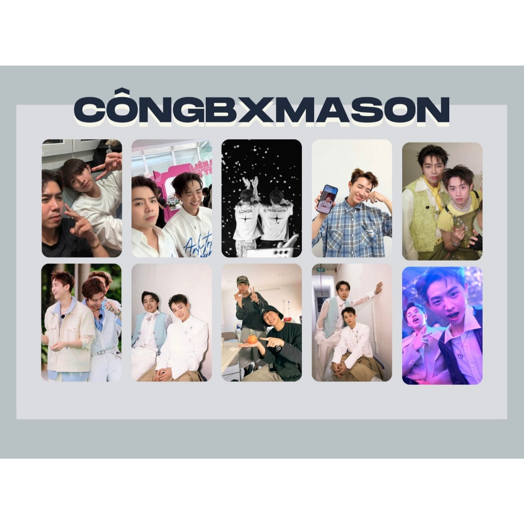 set card bo góc OTP MasonB couple CongB Mason Nguyễn