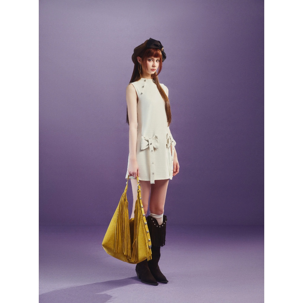 Alora Dress - Remmus | Đầm kaki suông form chữ A - BST DOLLY HOUSE