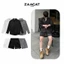 Set sơ mi Zaagat chất liệu tuýt si cao cấp form rộng nam nữ-SHIRT SET
