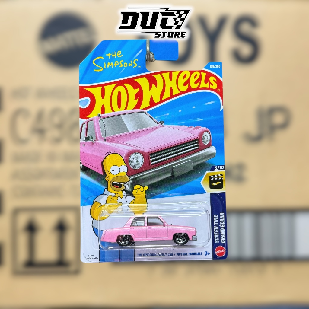 ducstore Xe mô hình JJJ68 Hot Wheels The Simpsons Family Car - basic E ...