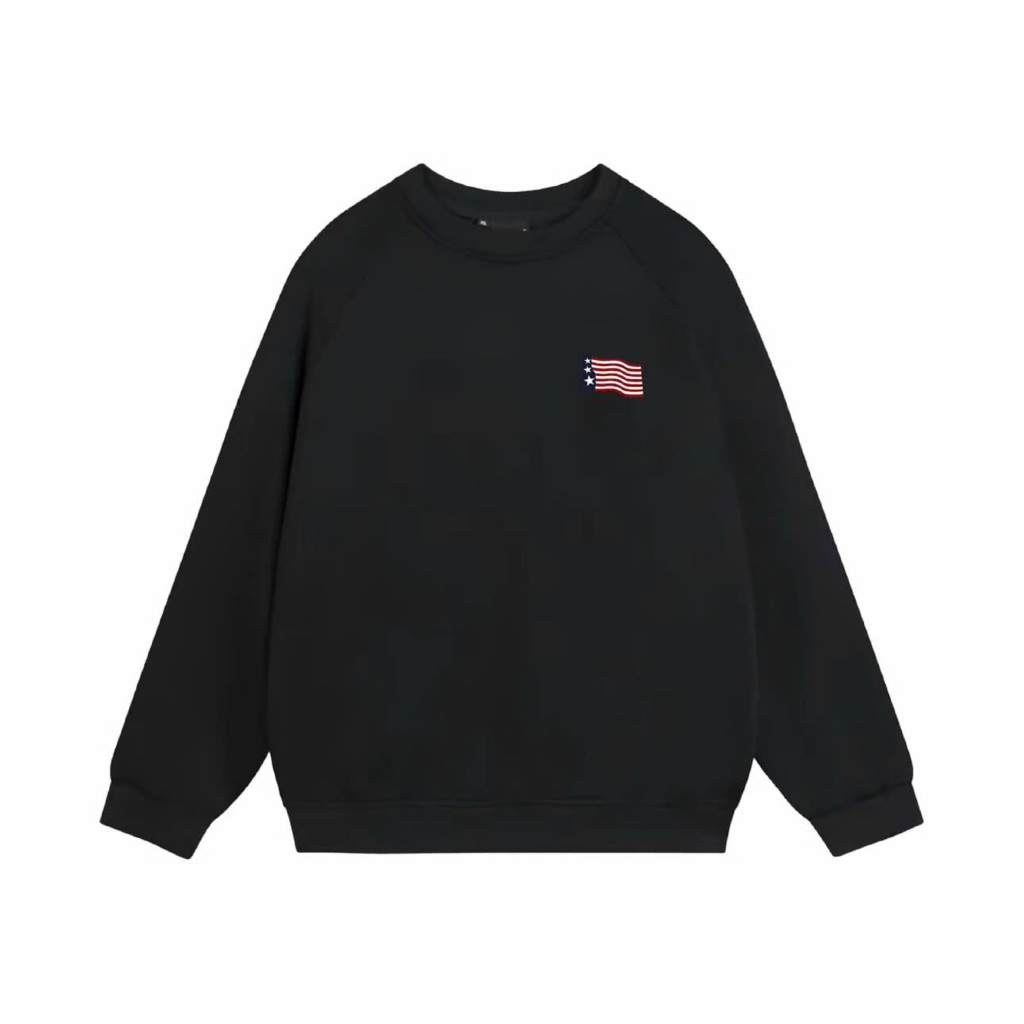 (Xả Kho) Áo nỉ Zaagat chất liệu nỉ 2 da cao cấp form vừa hoạ tiết thêu-SWEATER CỜ MĨ
