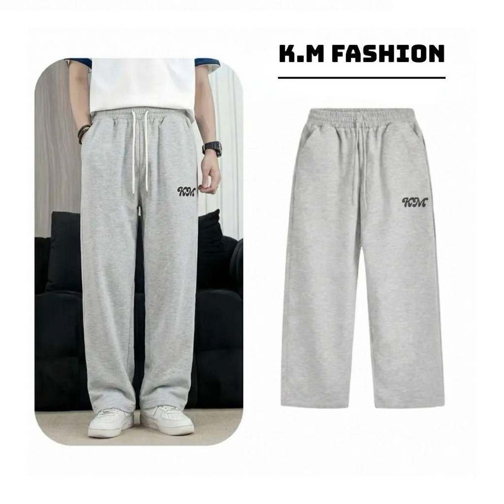 Quần Nỉ Cao Cấp Form Rộng Nam Nữ - Chất liệu Nỉ 2 da, Cạp chun unisex phong cách thoải mái