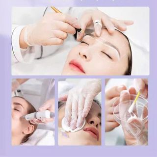 Găng tay cao su trong suốt không bột không mùi siêu dai chống thấm dành trong chế biến thức ăn spa gội đầu hàng loại 1