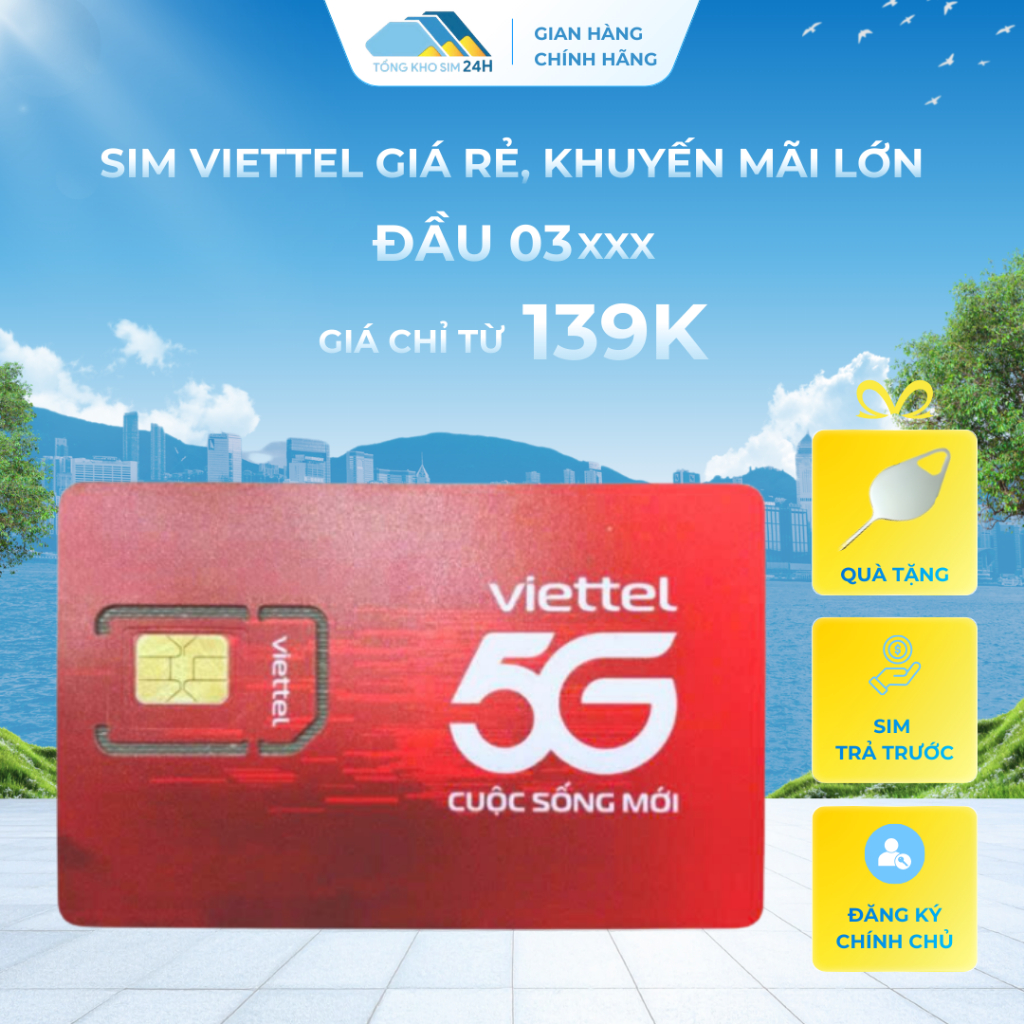 Sim Giá Rẻ Viettel Đầu 03 giá chỉ từ 139k sim trả trước dễ nhớ, sim giá ...