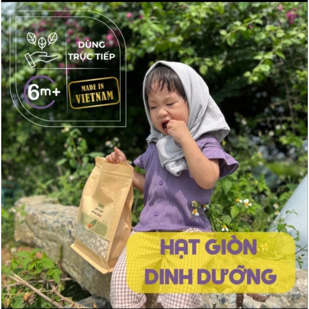 [FREESHIP TOÀN QUỐC] Bánh hạt giòn dinh dưỡng 150g - LáMori