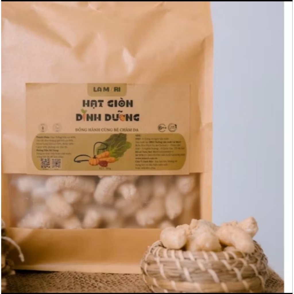 [FREESHIP TOÀN QUỐC] Bánh hạt giòn dinh dưỡng 150g - LáMori